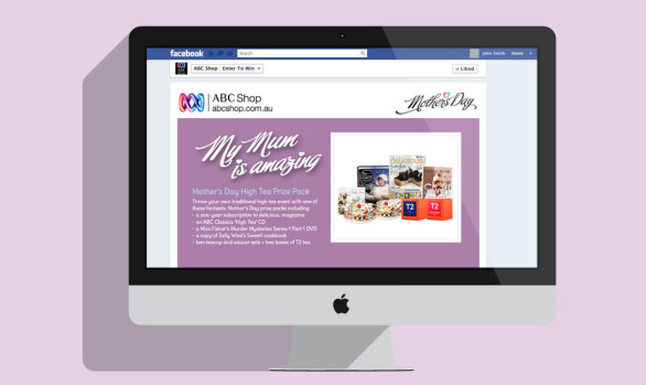 ABC Shop Mother's Day Facebook App