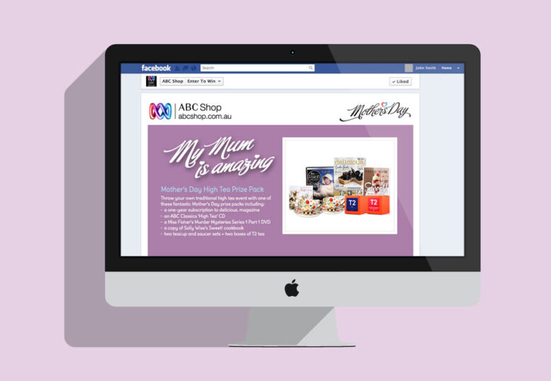 ABC Shop Mother's Day Facebook App