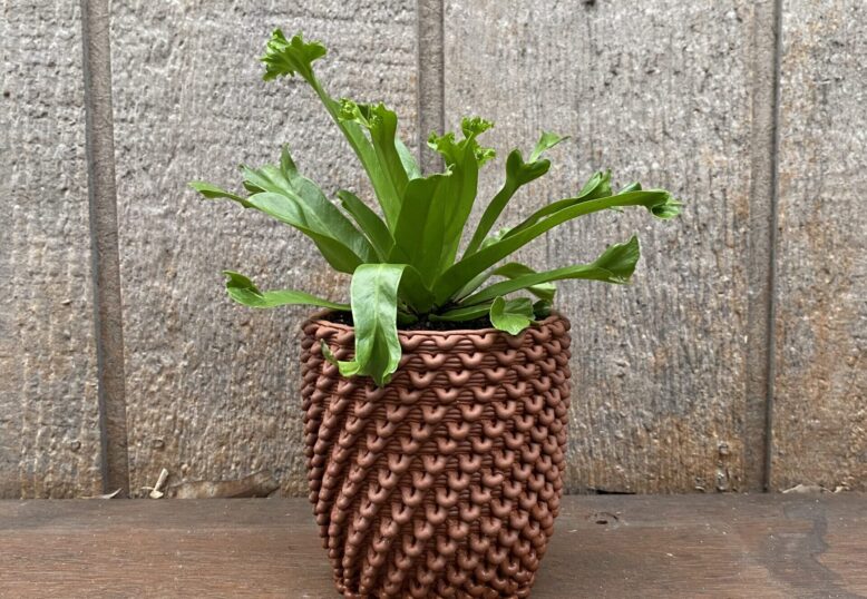 3D-Printed Ceramic Pot Plants